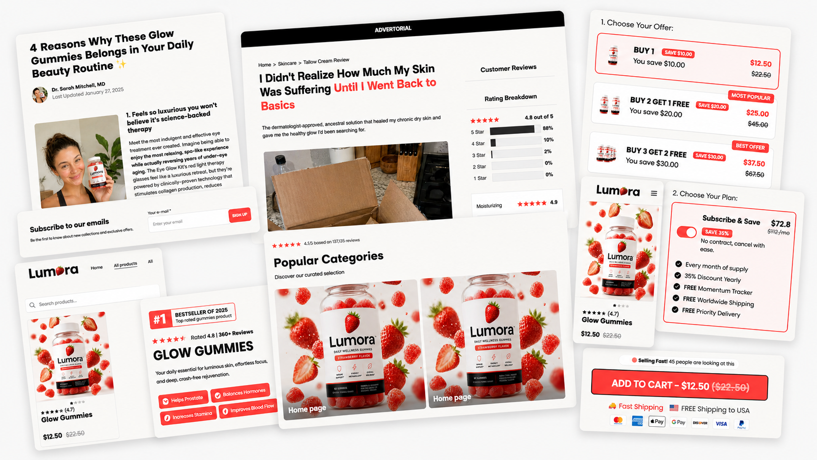 Ready-Made Page Templates